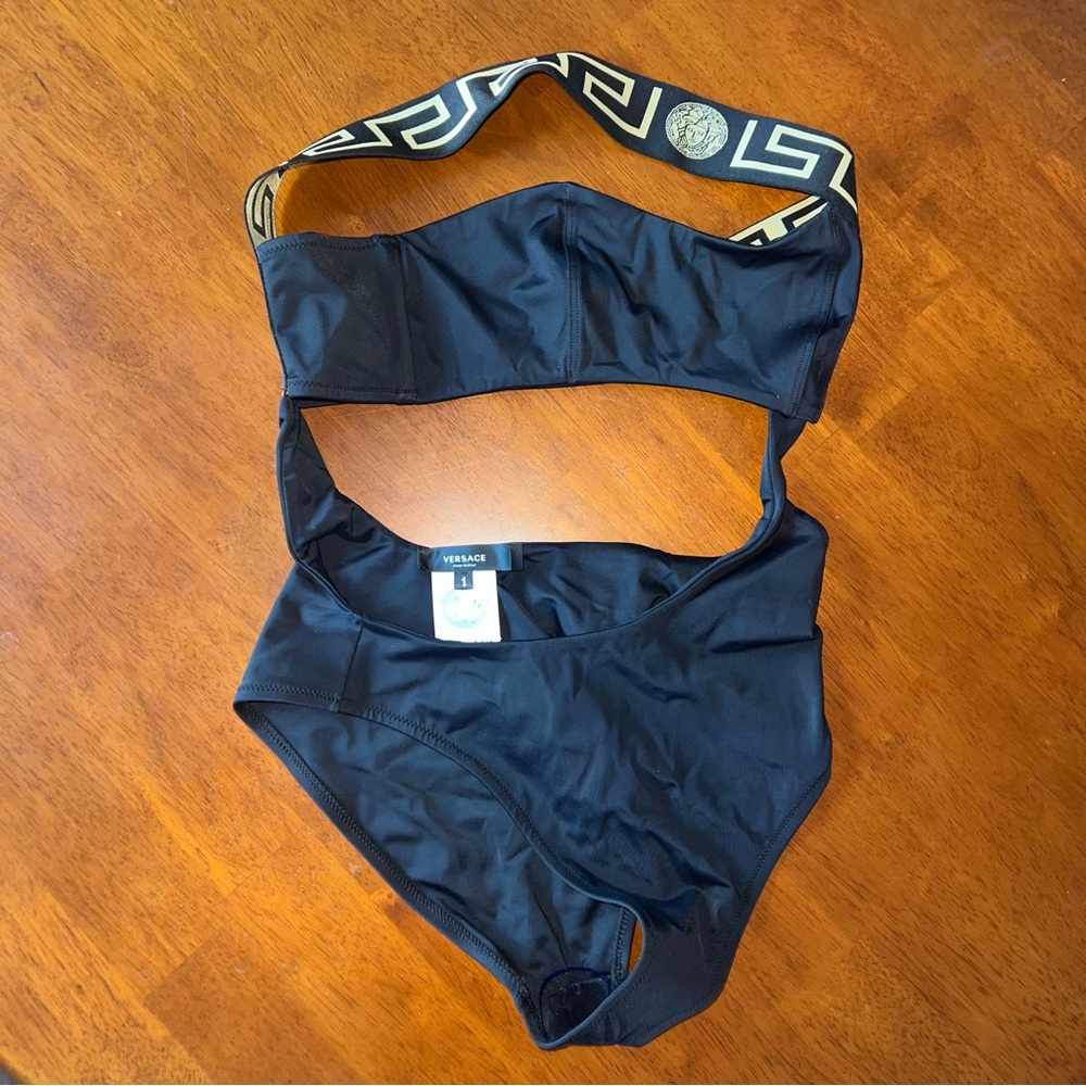 Versace Black Women's Swimwear Set